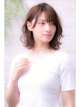 ソア 武蔵小杉(SOAR) グラデーションカラー＆小顔ダブルバングのワンサイドショート