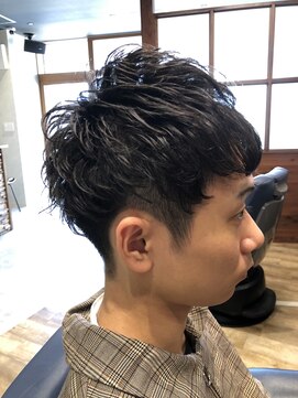 ヘアーサロン グライド(HAIR SALON GLIDE) ツーブロマッシュパーマ
