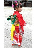 ロカット サロン(Roquat Salon)&nbsp;七五三とヘアアレンジ【ヘアアレンジ/立川南/立川/八王子/国立】