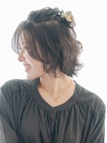 結婚式や二次会・パーティにも♪ ボブのゲストヘアアレンジ