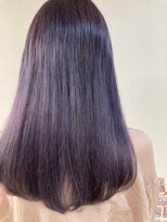 ルフレ 新宿本店1st(Reflet)&nbsp;《バイオレットアッシュ×プルエクステ》#新宿#新宿三丁目