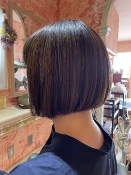 ジール(zeal) くびれヘア/アプリコットオレンジ/ハイライト/縮毛矯正/成田