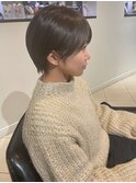 大人ショート　ハンサムショート　髪質改善　メルティカラー