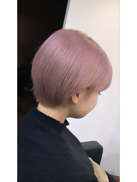 ラフ 難波店(LAFF) #黒髪#ボブルフ#ネビージュ#小顔#ワンレン