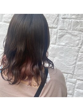 ラミ(L'ami) ミディ×インナーカラー