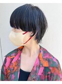 ハンサムマッシュ×モードなバングカラー
