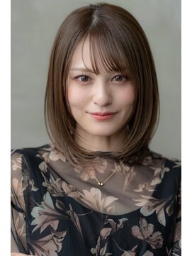 エースハバナ 渋谷(1 HAVANA) ヌーディーカラー/サラツヤロング/ふんわりミディアム/小顔ヘア