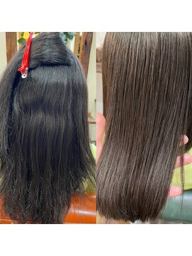 ル コワン ククー(Le coin coucou) 髪質改善ストレート