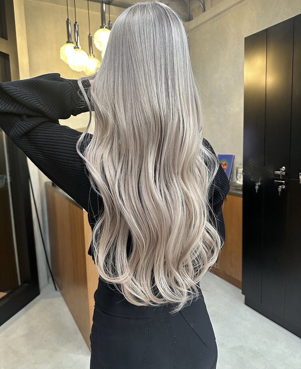 ホワイトシルバー/シルバーアッシュ：L181492395｜ウェイビーズ(WAVY'S