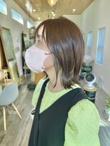 レポ(LEPO)&nbsp;艶感たっぷり髪質改善インナーカラー