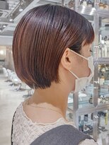 オーガニック リブ 川越(organic+live)&nbsp;小顔補正立体カット×ナチュラル丸みボブ 10代20代30代40代50代