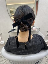 ラルムバイシー 新宿(LARME by Sea)&nbsp;ゆるふわアレンジ/結婚式ヘア/お呼ばれアレンジ【Kaya】