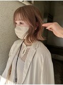 ブリーチ ミルクティーベージュ グレージュ /akari