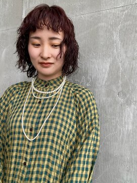 ルドヴィコ(Ludovico) 春カラー × 無造作パーマ