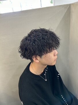 ダズルヘアラッシュ(DAZZLE hair RUSH) ド直毛でもこんなに曲がれます！強めの波巻きパーマ！