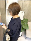 ★美シルエット 前下がりショートボブ◎stylist Nao