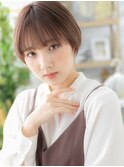 韓国風小顔グレーベージュ丸みショートTb8戸田公園20代30代40代