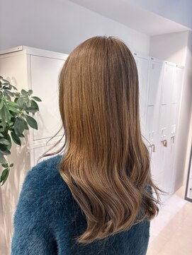 シェーン 仙台駅広瀬通店(schon) ミルクティーグレージュ