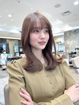 アフロート ルヴア(AFLOAT RUVUA) ◎大人綺麗なスタイル 顔まわりカット セミロング ロング