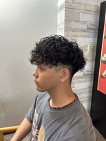 ハルクファースト 札幌(HRK 1st.) メンズ/眉毛/ニュアンスパーマ/ブリーチ/パーマ/メンズカット