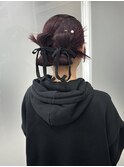 カチモリ　タイトヘアセット