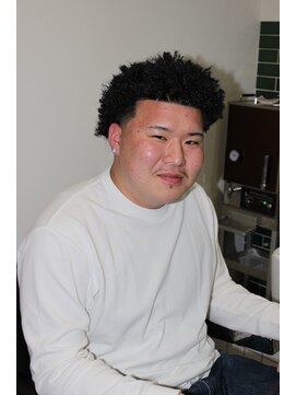 ウエストバーバーショップ(WEST BARBER SHOP) アフロスタイル