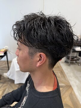 グランデュール 浜松小豆餅店(GRANDEUR) 毛流れパーマ