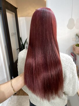 ビビバイベル(BiVi by BHEL) グレージュミルクティーベージュカラー韓国レイヤーカット桑名