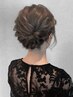結婚式お呼ばれ【ヘアセット】