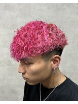 エデンバイトゥルークリエイション(EDEN by True Creation)&nbsp;原色カラー×ブリーチパーマスペインカール