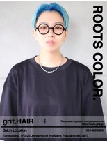 グリット ヘアープラス(grit.HAIR|+) 【grit.】ショートルーツカラー|郡山駅