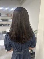 ノウハウ キョウト(KNOWHOW kyoto)&nbsp;ダークカラー/顔周りレイヤースタイル