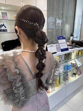 エアー 銀座タワー(AIR) 【藤岡】きらめきパーティーポニーテール