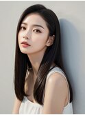 ツヤ髪ロング