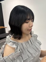 ロンドアジュール 横浜(Lond azur)&nbsp;暗色カラー/ボブレイヤー/顔周り/前髪/レイヤー/髪質改善/横浜