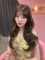 ボタン シブヤ(VOTAN SHIBUYA)  ベージュ/韓国ヘア/渋谷/レイヤー/顔まわり/前髪