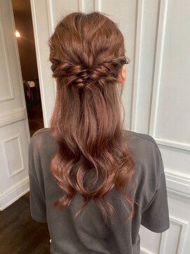 クロエ バイ ラヴィズム 小針店(CLOE by LUVISM) お呼ばれハーフアップ