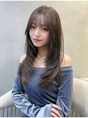 □ 韓国大宮顔周りレイヤーカットハッシュカット髪質改善