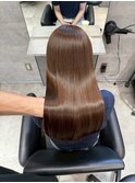 ロング/艶カラー/透明感/トリートメント/【lana hair新宿】
