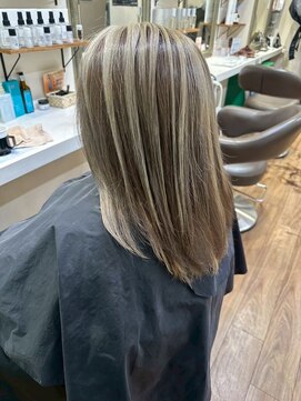 クレア 相武台(CREA) 40代白髪ぼかしカラー【/相武台/ハイライト/ブリーチ/髪質改善】