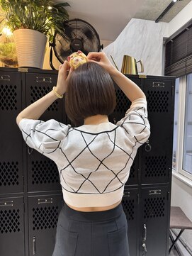 ヴァイス 渋谷店(VAICE) ダークブラウン/ボブ/アッシュブラウン