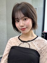 ロンドワン 三宮元町(Lond one)&nbsp;レイヤーボブ/シースルー前髪/軽めボブ/小顔カット