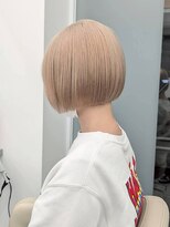 エニフォーイーストハム(Eni for eastham)&nbsp;ケアブリーチ/ハイトーンホワイトベージュ/ショートボブ