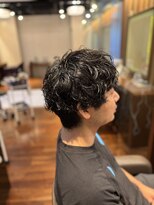 アリレイナ美容室 鎌倉店(ARIREINA) 鎌倉メンズセンターパートフェザーパーマ20代30代