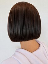 ロッカ(ROCCA)&nbsp;艶感ショートボブ×ナチュラルブラウン