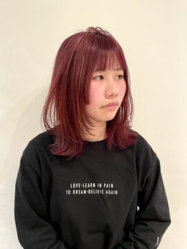 ラパンセノアール(LA PENSEE NOIR) ボルドーカラー