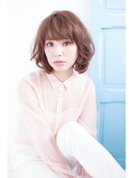 ヘアーアンドファッションシオミエイチ (hair＆fashion shiomi H) [shiomi H] 　エアリーボブ
