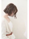 切りっぱなしボブ【ウェーブ】