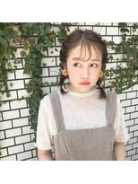 リノ(Lino)&nbsp;石原さとみ風編み込みアレンジ