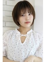 ヘアーアンドメイク シークタチカワ 立川店(Hair&Make Seek) 【seek 立川】マッシュボブ　チャコールグレー